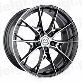 MOTEC Wheels MCR7-BLAZE Gunmetal Polished