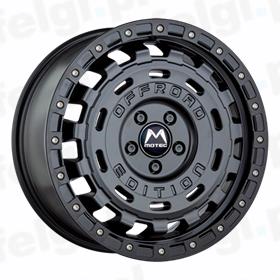 MOTEC Wheels MOF1-R-CROSS Matt Black