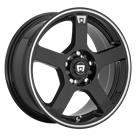 Felga MOTEGI RACING FS5 Gloss Black Lip Machined