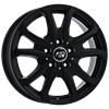 Felga MSW 48 VAN Matt Black