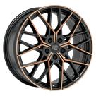 Felga MSW 74 Matt Black Copper Polished