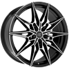 Felga MSW 75 Black Polished