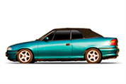 Felgi do Opel Astra Cabrio F