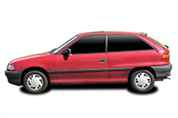 Felgi do Opel Astra Hatchback F