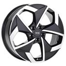 Felga PLATIN Wheels P 104 Black Polished