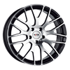 Felga PLATIN Wheels P 70 Black Polished