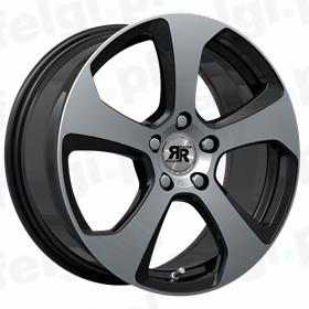 Racer FIVE Black Polished