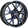 Felga Racer MAXION Black Machined Blue