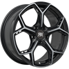 Felga Racer ROCKET Black Machined
