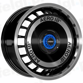 Ronal R50 REV-M Black Lip Polished