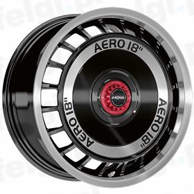 Ronal R50 REV-R Black Lip Polished