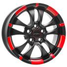 Felga Ronal R59 Jetblack - Red