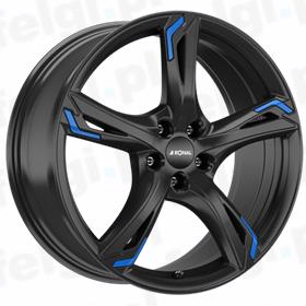 Ronal R62 Jetblack Blue