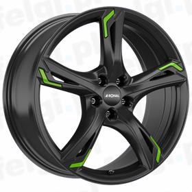 Ronal R62 Jetblack Green