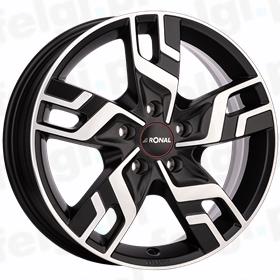 Ronal R64 Jetblack Matt Diamond