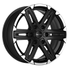 Felga SuperMetal Compass Black Lip polished