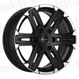 SuperMetal Compass Black Lip polished