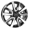 Felga SuperMetal Vault Black polished