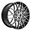 Felga Threeface Spider Black Polished