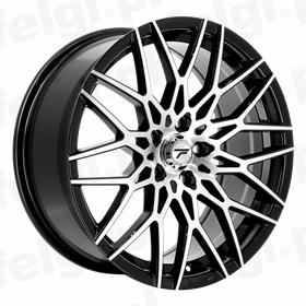 Threeface Spider Black Polished