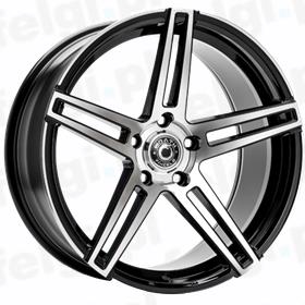 WRATH WHEELS WF-1 Black Polished